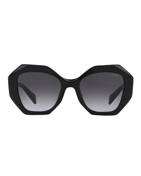 prada geometric two-tone acetate sunglasses|Prada Geometric Acetate Sunglasses .